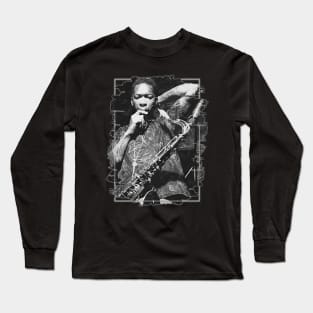 John Coltrane \\ Brush Art Long Sleeve T-Shirt